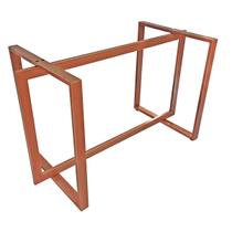 Base de Mesa Halden Tampos de até 150 cm x 80 cm Cobre Base de Mesa Halden Tampos de até 150 cm x 80 cm Cobre