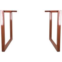 Base De Mesa Industrial Para Tampos De Madeira Até 180cm X 90cm Cobre - Genus Móveis