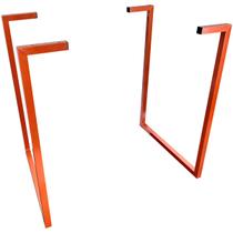 Base de Mesa Nova York Para Tampos De Madeira Até 140cm X 60cm Cobre