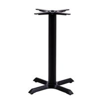 Base de Mesa Omega em Ferro Preta