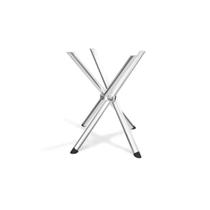 Base de Mesa p/ Cozinha Volga M008 Aço Cromado s/ Tampo Cromada - Kappesberg Base de Mesa p/ Cozinha Volga M008 Aço Cromado s/ Tampo Cromada - Kappesberg