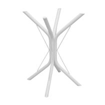 Base De Mesa Sevilha - 75/80Cm - Branca - 11.201.01 - Açomix Base De Mesa Sevilha - 75/80Cm - Branca - 11.201.01 - Açomix