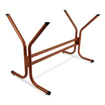 Base De Mesa Siena P/ Tampos Vidro Pedra Madeira Até 1,20m X 0,80m - Cobre Base De Mesa Siena P/ Tampos Vidro Pedra Madeira Até 1,20m X 0,80m - Cobre