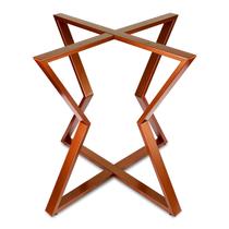 Base de Mesa Stelar Premium Para Tampos Madeira Pedra Vidro