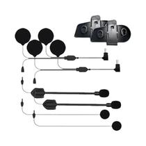 Base De Montagem Adesiva Para Intercomunicador De Capacete De Moto Com Microfone Duplo E Fone De Base De Montagem Adesiva Para Intercomunicador De Capacete De Moto Com Microfone Duplo E Fone De