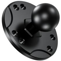 Base de montagem BRCOVAN Bola de 1" com placa AMPS de liga de alumínio