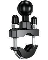 Base de montagem em U do guidão com esfera de TPU de 2,5 cm para trilhos de 1,3 a 3,2 cm