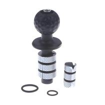 Base De Montagem Universal Preta De 25mm Para Guidão De Moto/Bicicleta Com Adaptador Para Suporte De