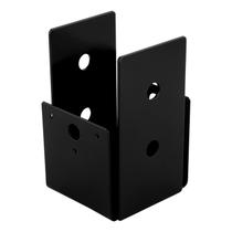 Base de postagem National Hardware N800-219 preta 9x14x15 cm