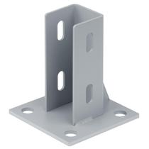 Base de poste de montagem no chão OTTFF para perfil de alumínio T Slot 4040 Base de poste de montagem no chão OTTFF para perfil de alumínio T Slot 4040
