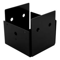 Base de poste estrutural National Hardware N800-211 preta 13x14x14 cm