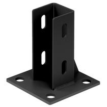 Base de Poste para Montaje en Piso OTTFF T Slot Perfil de Aluminio 4040