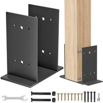 Base de poste QZER 6x6 Heavy Duty removível com interior ajustável Base de poste QZER 6x6 Heavy Duty removível com interior ajustável