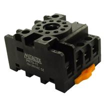 Base De Relé Para Trilho Soquete 11 Pinos Metaltex Base De Relé Para Trilho Soquete 11 Pinos Metaltex