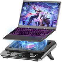 Base de resfriamento para notebook IETS GT300 com suporte ajustável e hub USB