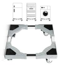 Base de Rodas para Máquinas e Geladeira com Ajuste para Diferentes Modelos