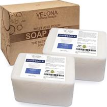 Base de sabonete velona Goats Milk 4,54 kg SLS/SLES Free Melt and Pour Base de sabonete velona Goats Milk 4,54 kg SLS/SLES Free Melt and Pour