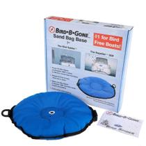 Base de saco de areia Bird B Gone, estabilizador à prova de intempéries de 3 kg Base de saco de areia Bird B Gone, estabilizador à prova de intempéries de 3 kg