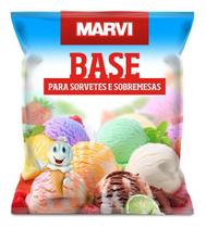 Base de sorvete picolé geladinho sacolé 1kg Escolha o sabor