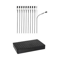 Base De Suporte Para Pintura De Modelos Gundam Com 10 Clips De Metal Flexíveis Para Ferramentas De