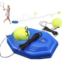 Base de treinamento para tenis elastico aparelho tennis treino solo bolinha trainer