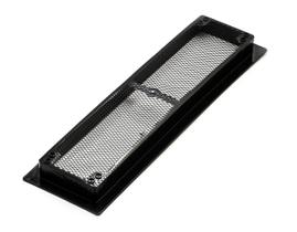 Base de Ventilação para Geladeira Camco 42164 com Tela de Alumínio Preta Base de Ventilação para Geladeira Camco 42164 com Tela de Alumínio Preta
