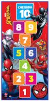 Base Decorativa Amarelinha Spiderman 140 Cm Tapete Lider