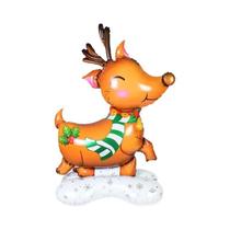 Base Decorativa De Natal Para Balões: Papai Noel, Boneco De Neve, Árvore, Casa De Doces E Rena Base Decorativa De Natal Para Balões: Papai Noel, Boneco De Neve, Árvore, Casa De Doces E Rena