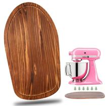 Base deslizante para batedeira Fracijuy em madeira de pinho para KitchenAid 4,5 a 5 qt