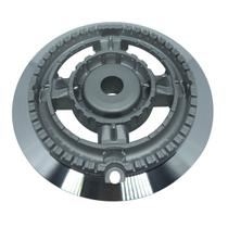 Base Difusor Queimador Bacia Com Aba Boca Tripla Chama Modelo Antigo Fogão Cooktop Fischer