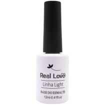 Base do Esmalte Linha Ligth 12ml Real Love
