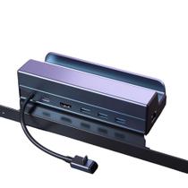 Base Dock Station 6 em 1 para Steam Deck / Rog Ally HDMI, 4K, USB, LAN
