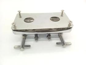 Base Dupla P/bumbo De Bateria P/ Tom Holder Premium Dbp7b