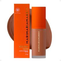 Base E Corretivo Matte Mari Maria Velvet Skin Canela 25G