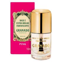 Base e Extra Brilho Granado Pink Fortificante 10ml