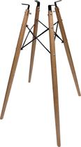 Base Eiffel Charles Eames Bistro 4 Pés 95cm Eucalipto Base Eiffel Charles Eames Bistro 4 Pés 95cm Eucalipto