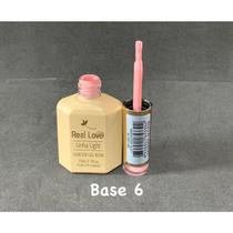 Base em Gel com Cor Para Unhas Em Gel Uv/Led 15ml Real Love