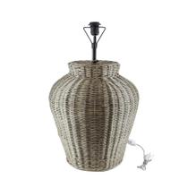 Base em Rattan Ava KZ s/cúpula KZ Home 74x46cm Base em Rattan Ava KZ s/cúpula KZ Home 74x46cm