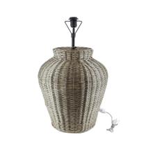 Base em Rattan Ava KZ s/cúpula KZ Home 74x46cm Base em Rattan Ava KZ s/cúpula KZ Home 74x46cm