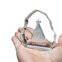 Base Em Vidro Nossa Senhora Aparecida 8cm 35225