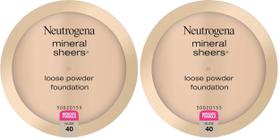 Base en Polvo Suelto Neutrogena Mineral Sheers Nude 40 5.6 g Base en Polvo Suelto Neutrogena Mineral Sheers Nude 40 5.6 g