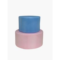 Base encapada em duas cores