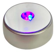 Base Espelhada Luz Led Muda De Cor Para Cristais Pedras 7x7 Base Espelhada Luz Led Muda De Cor Para Cristais Pedras 7x7