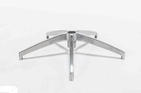 Base estrela aluminio para cadeira de escritorio/presidente