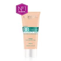Base Facial BB Cream L'Oreal Efeito Matte 5 em 1 Media FPS50 30ml