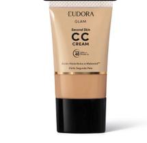 Base facial cc cream Eudora glam fator40 cor 10
