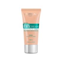 Base Facial L'Oréal Paris BB Cream 5x1 Matte FPS50 Média 30ml Base Facial L'Oréal Paris BB Cream 5x1 Matte FPS50 Média 30ml