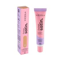 Base Facial Líquida Vizzela Satin Cor 10 30gr