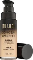 Base Facial Milani Conceal + Perfect 2 em 1 Base Facial Milani Conceal + Perfect 2 em 1