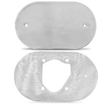 Base filtro marmita 460cht cromada (rc116cr) race chrome Base filtro marmita 460cht cromada (rc116cr) race chrome